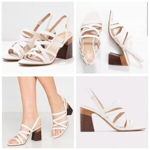Aldo Dindiloa White Women's Heels white 3.5 inch heel